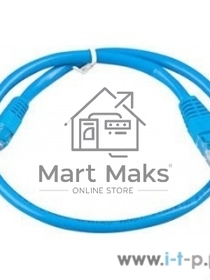 Патч-корд UTP кат. 5e, 0.5м ExeGate синий