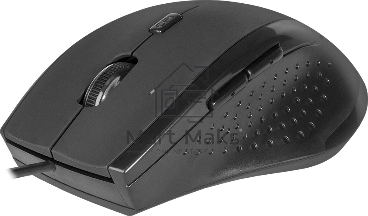 Мышь проводная Defender Accura MM-362 черный, 1600 dpi, USB, кнопки - 6