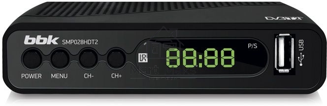 Ресивер BBK SMP028HDT2 черный