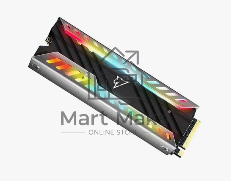 Накопитель SSD Netac NV3000 RGB, 2TB, PCIe 3.0 x4, M.2 2280, NVMe, R/W 3500/2100, с радиатором