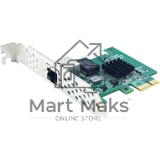 Сетевой адаптер LR-LINK LRES2034PT PCIe x1 1*RJ45 NIC Card (303523)