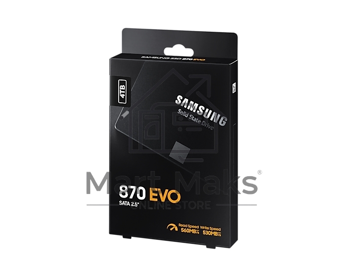 Накопитель SSD Samsung 4TB 870 EVO, V-NAND, 2.5