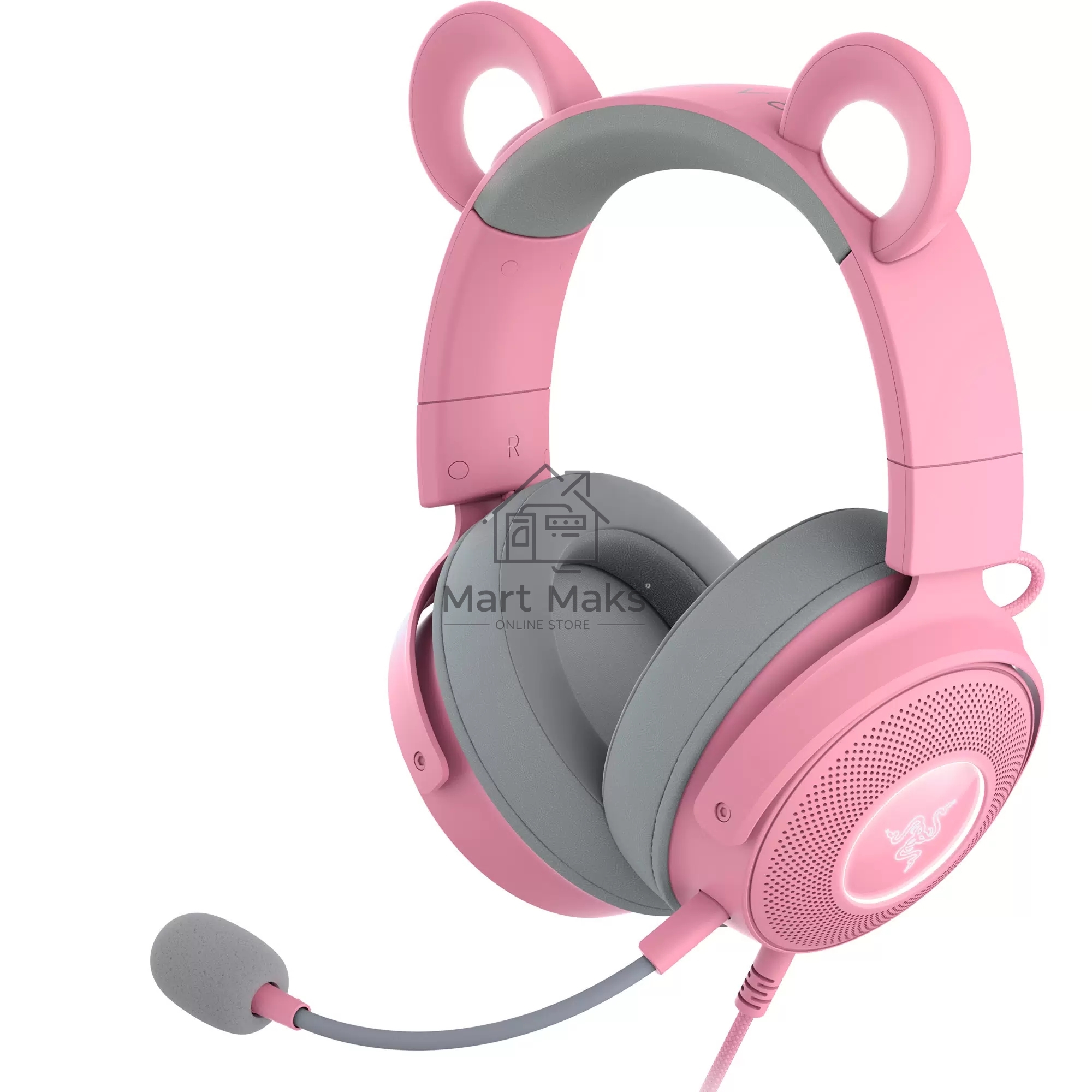 Гарнитура проводная Razer Kraken Kitty V2 Pro quartz (USB ) (RZ04-04510200-R3M1)