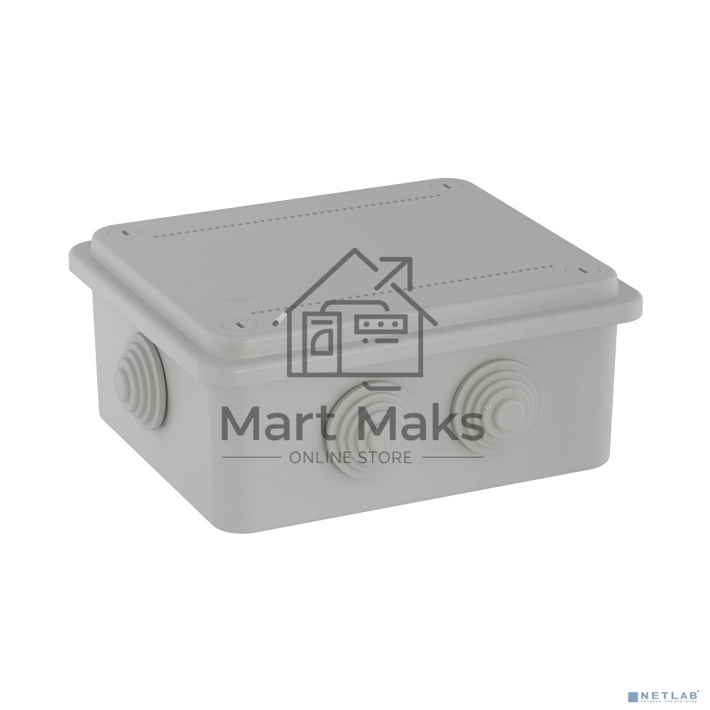 Коробка распр. ОП 120х80х50 (6 каб.ввод.) IP55 ДКС 53900