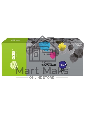 Картридж струйный Cactus CS-EPT8047 (T8047) серый пигментный (700 мл) для Epson SureColor SC-P6000/7000/8000/9000