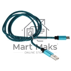 Кабель USB2.0 Cablexpert CC-S-mUSB01Gn-1M, AM/microB, серия Silver, 1м, зеленый, блистер