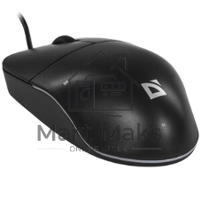 Мышь проводная Defender Azora MB-241 черный, 1200 dpi, USB, кнопки - 3