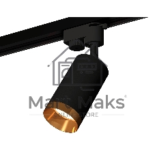 Светильник Ambrella light XT6323064 SBK/PYG черный песок/золото желтое полированное MR16 GU5.3 (A2521, C6323, N6134)