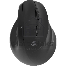 Мышь беспроводная Oklick 688MW ERGO черный, 2400 dpi, радиоканал, Bluetooth, USB, кнопки - 6