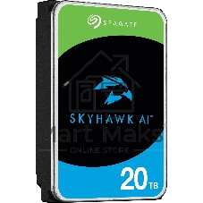 Жесткий диск HDD Seagate SkyHawk AI 20Tb 7200rpm SATA 512Mb 3.5