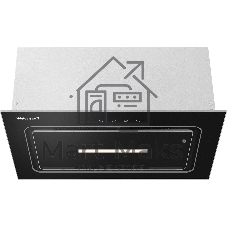 Вытяжка встраиваемая Weissgauff Aura 456 Touch Black Glass черный, 45 см, 900 м/ч, 47 дБ