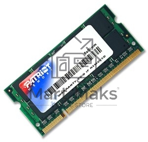 Оперативная память Patriot, DDR2, 2GB (1x2 GB), 800 MHz, CL6, SO-DIMM