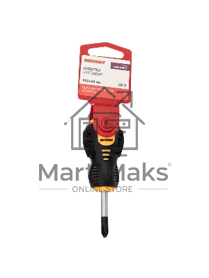 Отвертка крестовая Rexant PH 2х40 мм, двухкомпонентная рукоятка