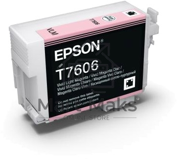 Картридж струйный Epson светло-пурпурный SC-P600