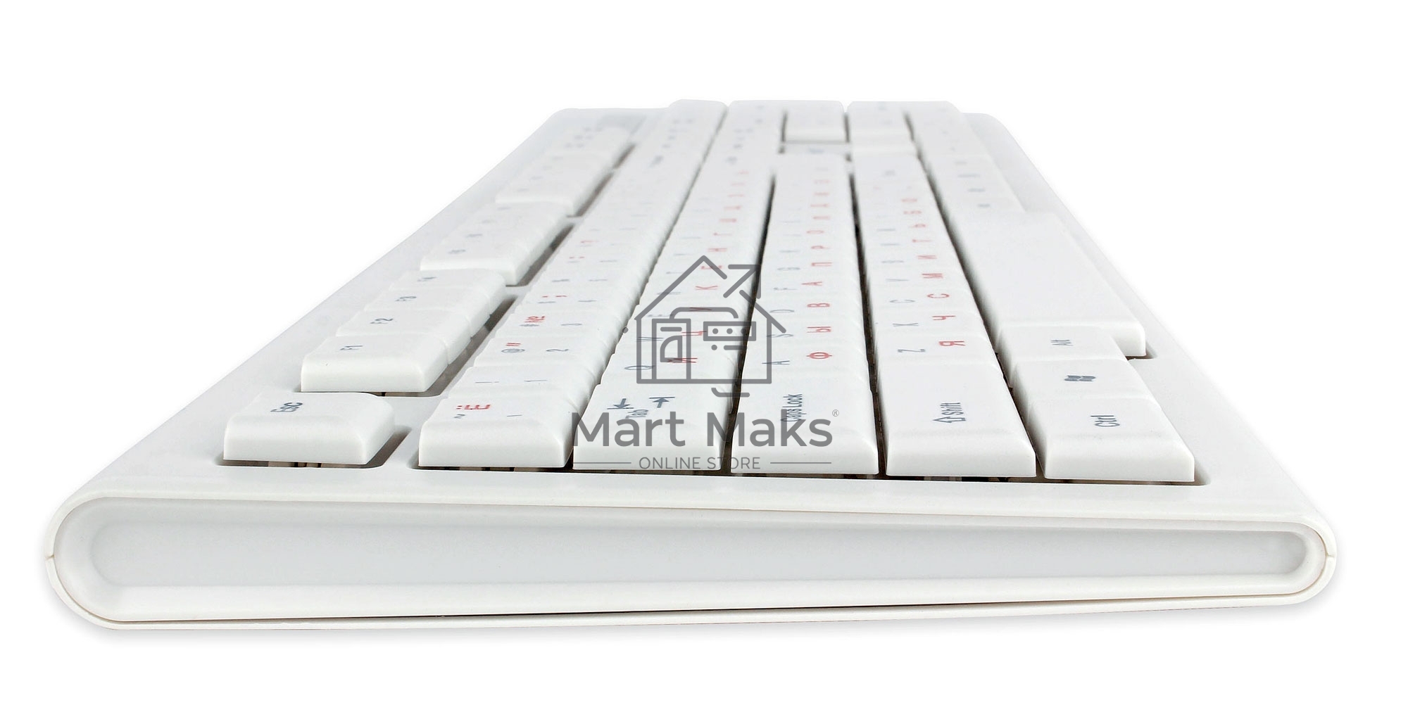 Клавиатура Gembird KB-8354U проводная, USB, бежевый/белый