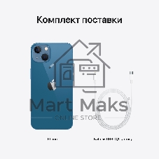 Смартфон Apple iPhone 13 4/128Gb синий