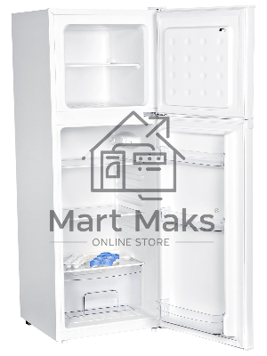 Холодильник Hyundai CT1551WT белый двухкамерный 98/33л морозилка сверху