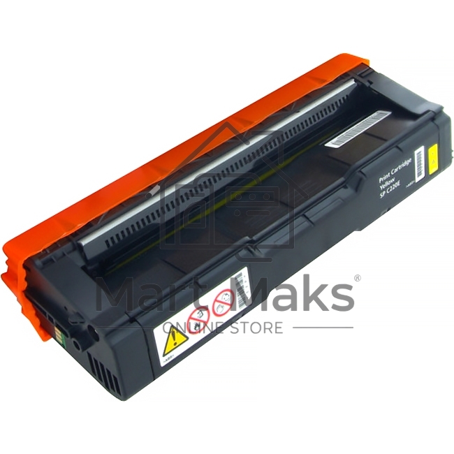 Картридж лазерный Ricoh тип SPC220E желтый для Aficio SP C220S/C221SF/C222SF/ SP C220N/C221N/C222DN/C240DN/C240SF 2300 отпечатков