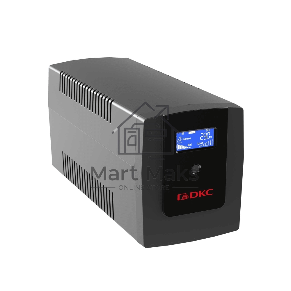 Источник бесперебойного питания ИБП Info LCD 1500В.А Schuko (3) USB + RJ45 DKC INFOLCD1500S