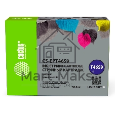 Картридж струйный Cactus CS-EPT46S9 T46S9 светло-серый (30мл) для Epson SureColor SC-P700