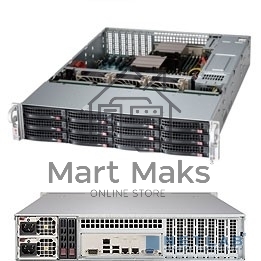 Корпус SuperMicro CSE-826BE1C4-R1K23LPB 1200W черный