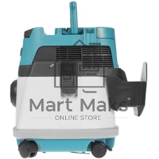 Строительный пылесос Makita DVC150LZ гибридное, белый, 320 Вт, уборка сухая/влажная, пылесборник мешок/контейнер, 15 л