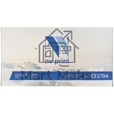 Картридж лазерный NVPrint совместимый HP CE270A черный для LJ Color CP5520 (13500k)