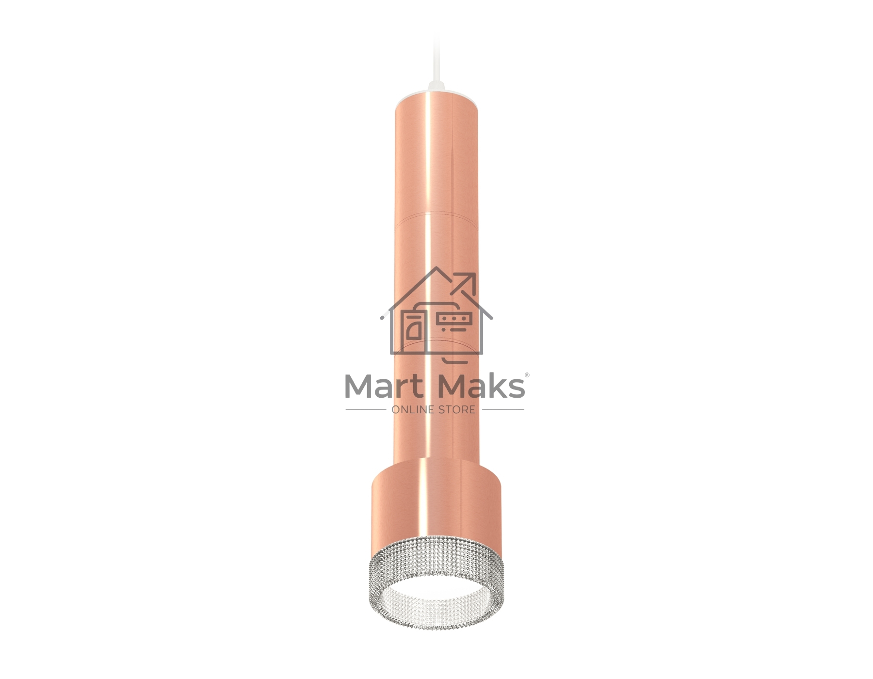 Светильник Ambrella Light XP8122005 PPG/CL золото розовое полированное/прозрачный GX53