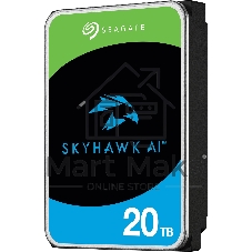 Жесткий диск HDD Seagate SkyHawk AI 20Tb 7200rpm SATA 512Mb 3.5