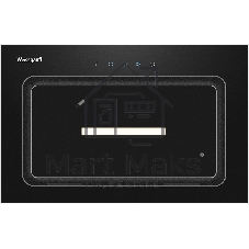 Вытяжка встраиваемая Weissgauff Aura 456 Touch Black Glass черный, 45 см, 900 м/ч, 47 дБ