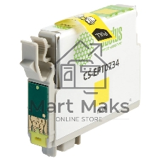 Картридж струйный Cactus CS-EPT0734 (T0734) желтый (11,4 мл) для Epson Stylus С79/C110/СХ3900/CX4900/CX5900/CX7300/CX8300/CX9300