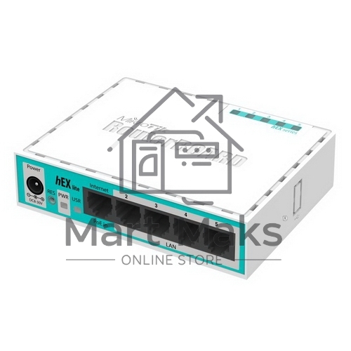 Маршрутизатор MikroTik RB750r2 hEX lite 5x10/100 Mbps
