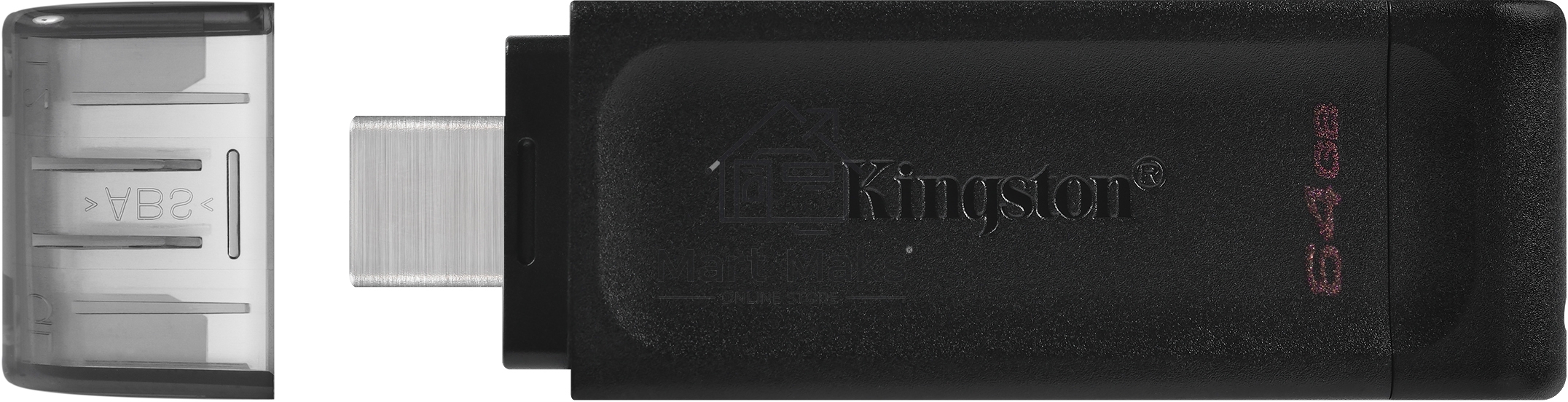 Флешка USB R/W R/W Kingston 64Gb DataTraveler DT70 <DT70/64GB>, USB-C 3.2 Gen 1