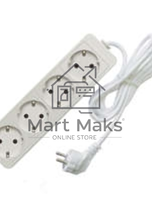 Удлинитель 4х10м с заземл. 10А IP20 2.2кВт Союз 481S-9410