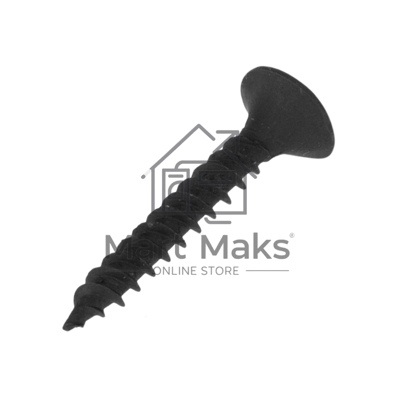 Саморез гипсокартон-металл KRANZ 3.5х25, пакет (50 шт./уп.)