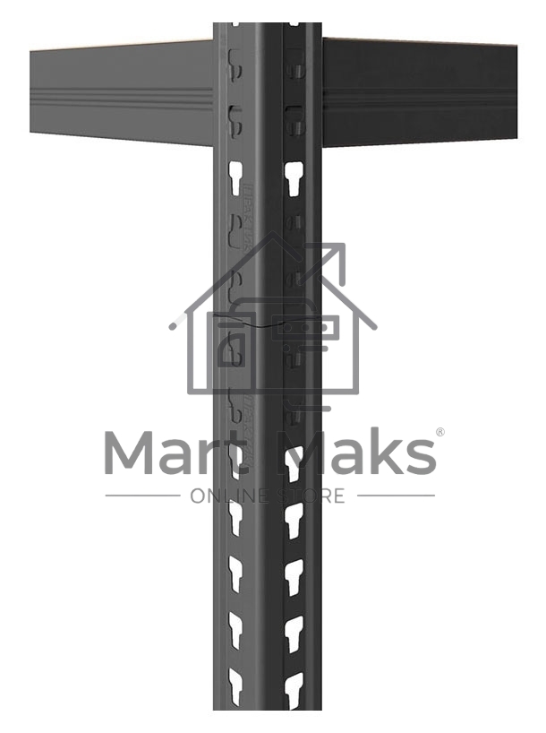 Стеллаж Практик SBL 180KD пол.:5 разборная 1803x750x350мм антрацит (S24499371109)