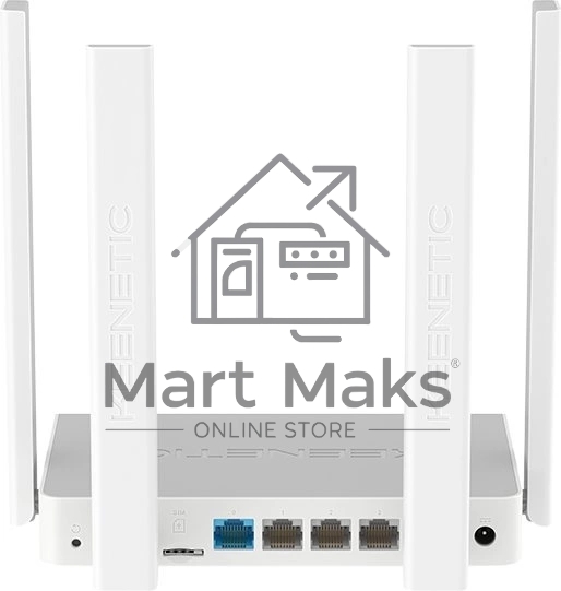Интернет-центр Keenetic KN-4910 с модемом 4G, Mesh Wi-Fi 5 AC1200 и 4-портовым Smart-коммутатором