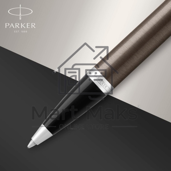 Ручка шариковая Parker IM Core K321 (CW1931671) Dark Espresso CT M, синие чернила, подарочная коробка