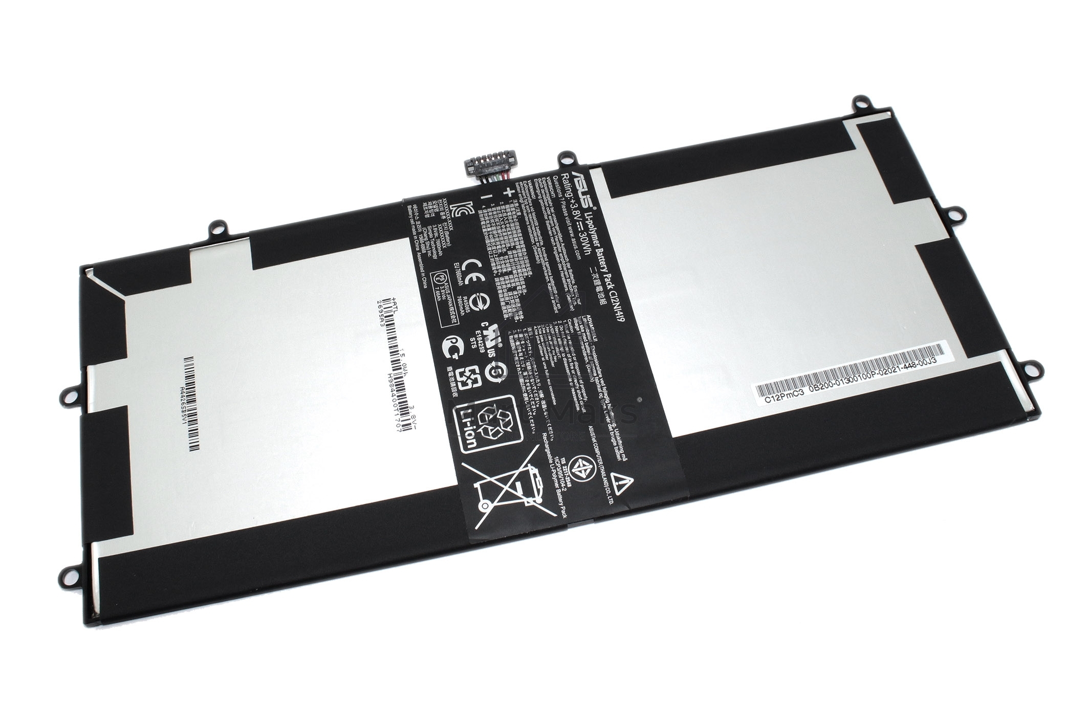 Аккумуляторная батарея C12N1419 для ноутбука Asus T100Chi 3.8V 30Wh