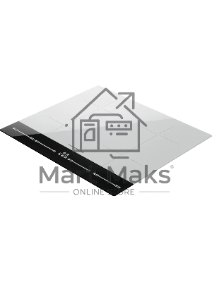 Варочная поверхность Kuppersberg ICI 622 W, индукция, High-Tech, прямой край, 9 уровней мощности, бустер, Stop and Go, Flexi-zone, автоматическое отключение, таймер, авто программы, индикатор остаточного тепла, сенсорное управление, цвет белый