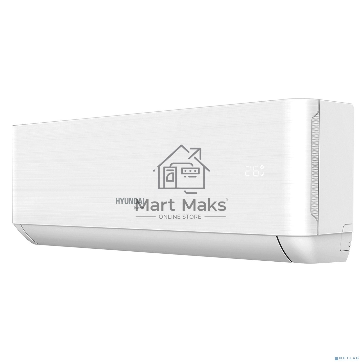 Кондиционер сплит-система Hyundai HAC-09i/T-PRO инвертор, 9000 BTU, 16 м², 22/41 дБ, охлаждение, обогрев, осушение, белый