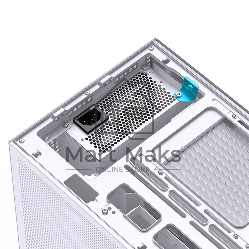 Корпус без блока питания Case JONSBO D32 PRO, Mini-Tower, TG, no fan, 2xUSB-A 3.2 + 1xUSB-C 3.2, mATX, mDTX, mITX White