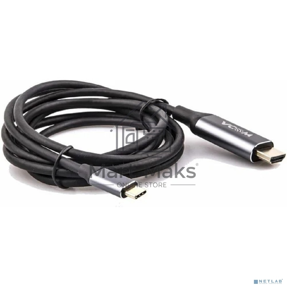 Кабель USB3.1 CM-HDMI 1.8M CU423MC-1.8M VCOM