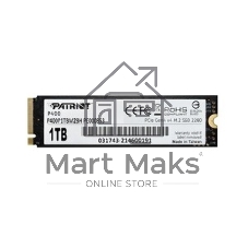 Накопитель SSD Patriot P400 Lite 1Tb M.2 2280 NVMe PCle 4.0 x4 R3500/W2700 TbW 560Tb 3D NAND with HS