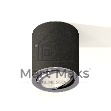 Светильник Ambrella Light XS7422002 SBK/PSL черный песок/серебро полированное MR16 GU5.3 (C7422, N7003)