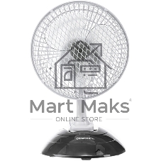 Вентилятор Centek CT-5003 серый/белый, настольный, 20 Вт, 2 скорости, 15 см