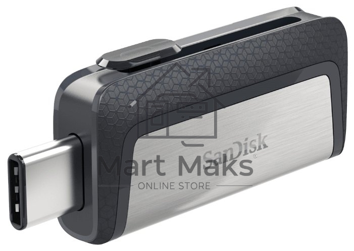 Флешка USB R/W 64GB SanDisk Ultra Dual Drive Luxe, USB 3.1 - USB Type-C