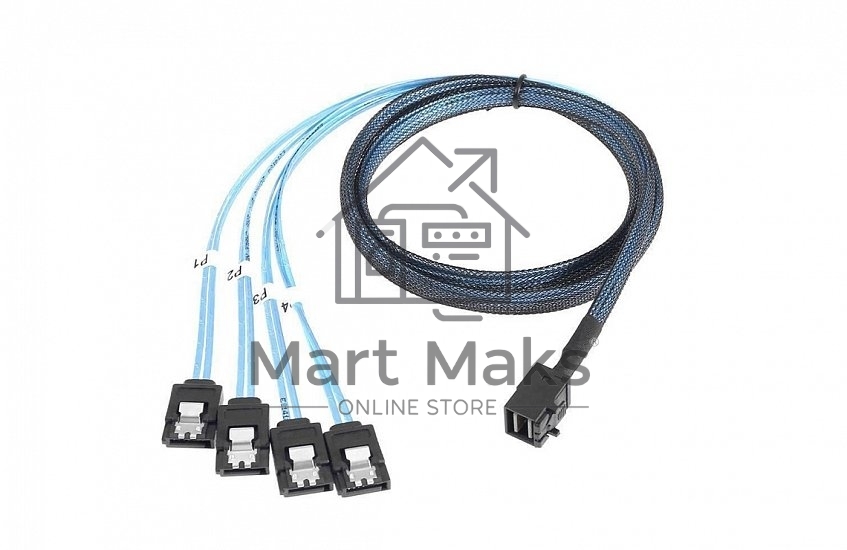 Кабель CBL-SFF8643-SATASB-10M, 1 metre cable, SFF8643 to X4 SATA
