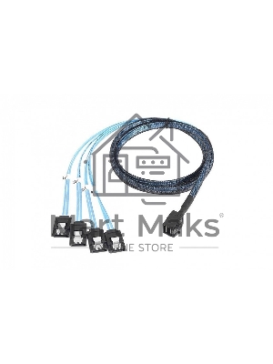 Кабель CBL-SFF8643-SATASB-10M, 1 metre cable, SFF8643 to X4 SATA