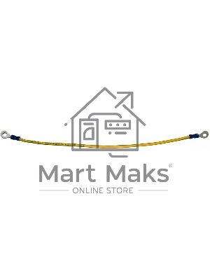 Кабель заземления Hyperline TGRD-CC, 150 мм, желтый